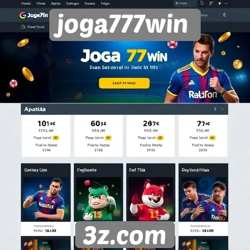 nova plataforma de apostas joga777win é lançada